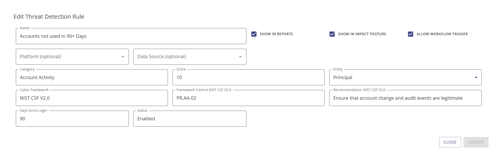 Aktives Kontrollkaestchen Workflow-Trigger erlauben