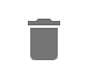 Delete icon