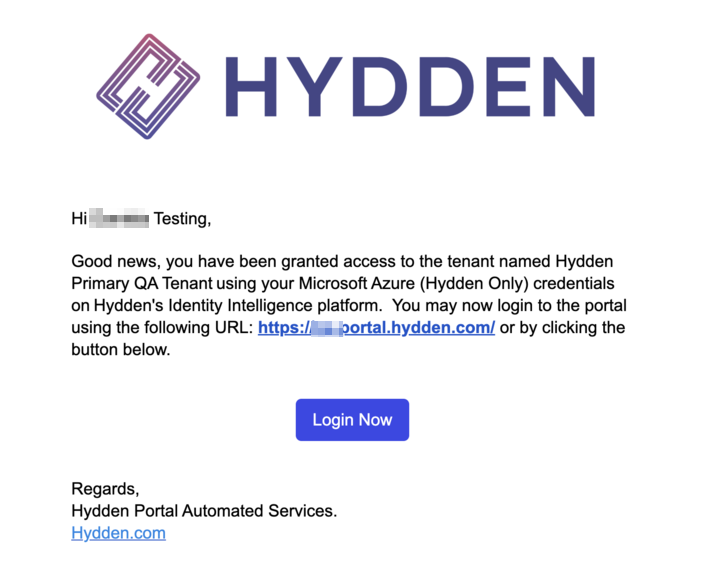 E-Mail-Nachricht Beispiel für eine Benutzereinladung